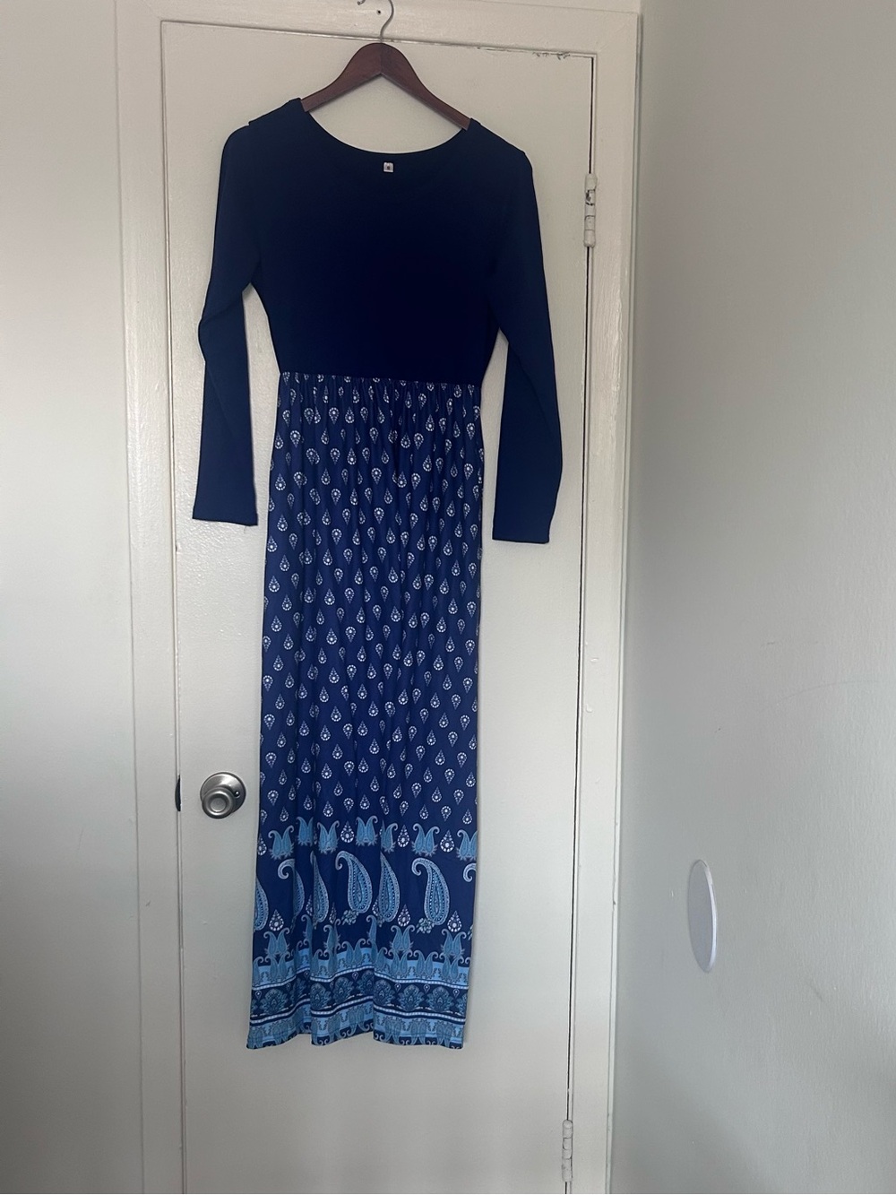 Amazon Paisley Maxi Dress